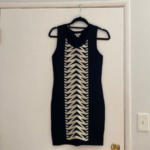 Brand NEW Black and White Graphic Bodycon